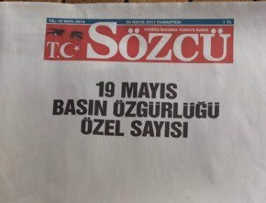 Τουρκία: Η εφημερίδα Sözcü κυκλοφόρησε με λευκές σελίδες - «Όταν σιγεί η Sözcü θα σιωπήσει η Τουρκία»